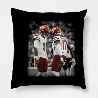 Jayden Daniels & Terry Mclaurin Pillow