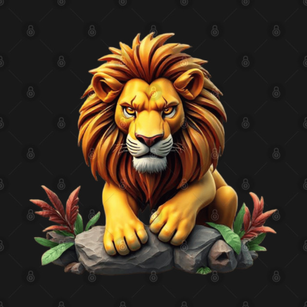 Lion Graphic Tees by Graphic tees