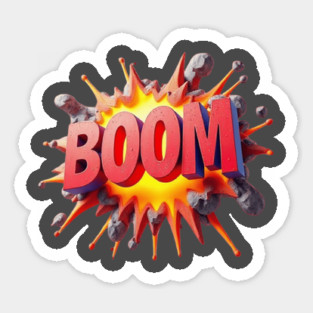 Boom Graphic tees Magnet