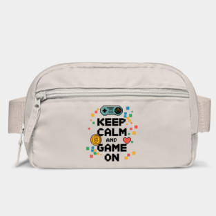 Keep Calm and Game On Bag