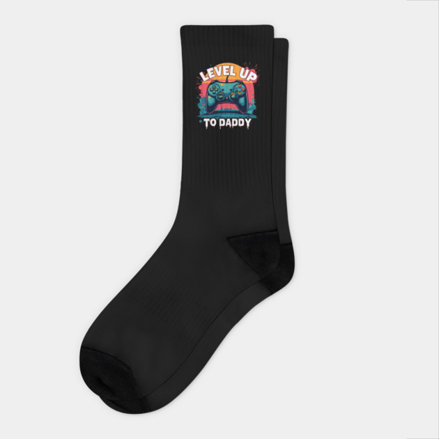 Level Up to Daddy Socks by Otaku Vibes