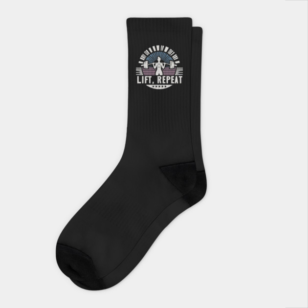 Lift and Repeat: Vintage Strength Socks by Ben's Store 1