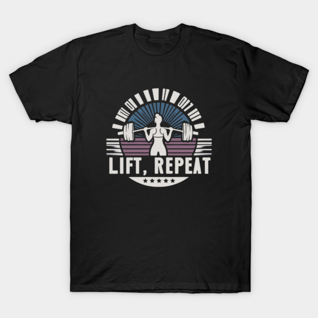 Lift and Repeat: Vintage Strength T-Shirt by Ben's Store 1