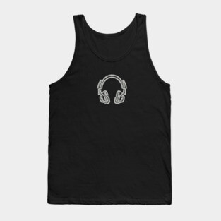 Headphones Tank Top