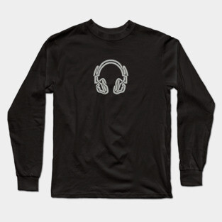 Headphones Long Sleeve T-Shirt