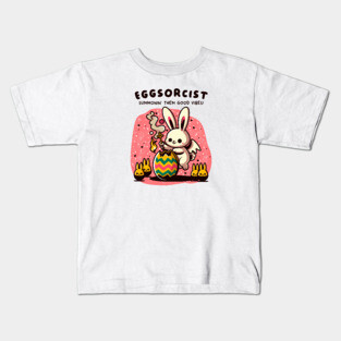 EGGSORCIST Kids T-Shirt
