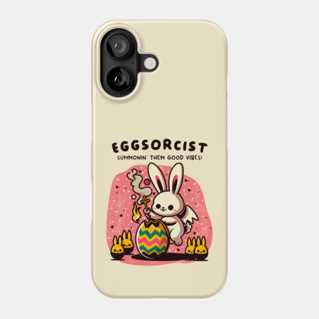 EGGSORCIST Phone Case by Fabrik