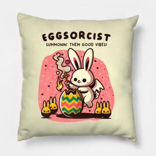 EGGSORCIST Pillow