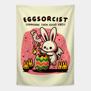 EGGSORCIST Tapestry