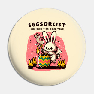EGGSORCIST Pin