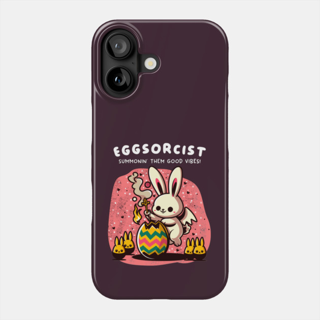EGGSORCIST Phone Case by Fabrik