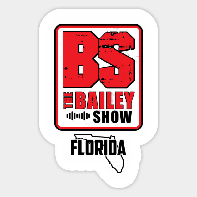 THE BS FLORIDA 2PERS Sticker by BPX (Bailey Podcast XChange) Merch