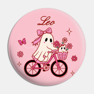 leo spring ghost Pin