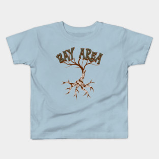 Bay Area Tree Roots Kids T-Shirt