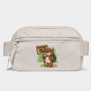 FDT Resist Bear, Anti Trump, National Parks Forest Service - Foxtrot Delta Tango Bag