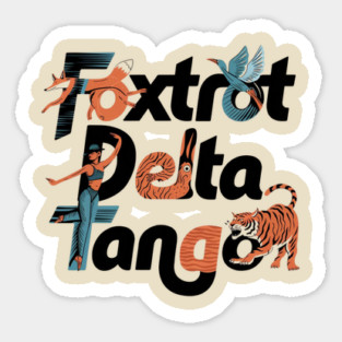 Foxtrot-Delta-Tango Sticker