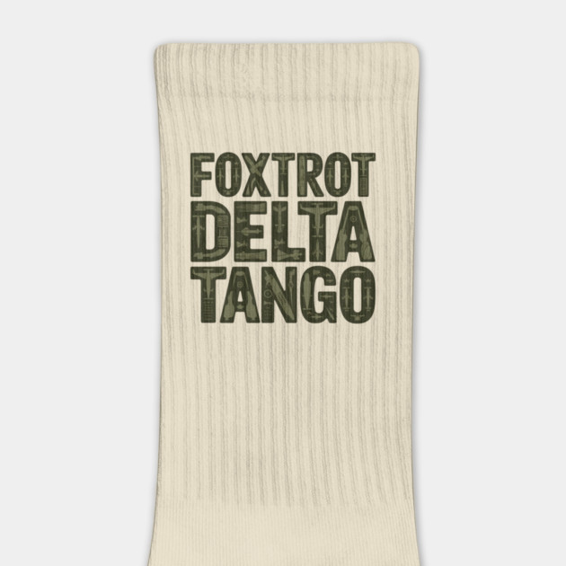 Foxtrot-Delta-Tango by Creatifly Graphic Tees