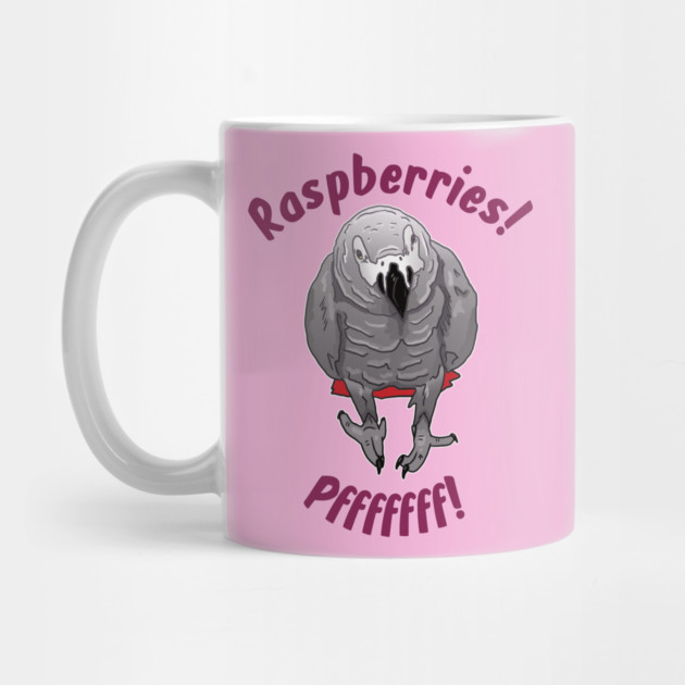 African grey Einstein parrot "Raspberries" by Einstein Parrot