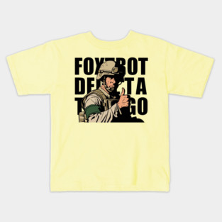 Foxtrot-Delta-Tango Kids T-Shirt