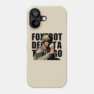 Foxtrot-Delta-Tango Phone Case