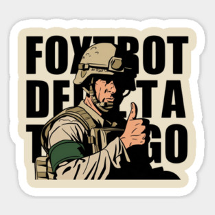 Foxtrot-Delta-Tango Sticker