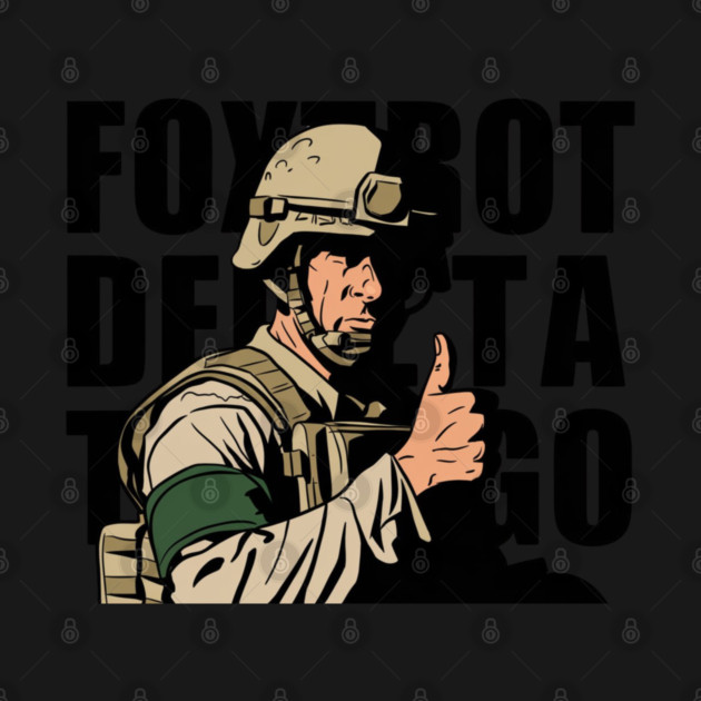 Foxtrot-Delta-Tango by Creatifly Graphic Tees