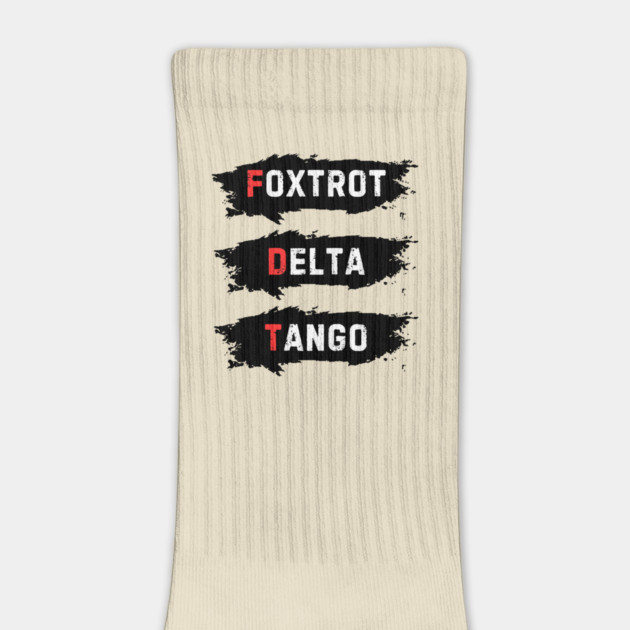 Foxtrot-Delta-Tango by Creatifly Graphic Tees