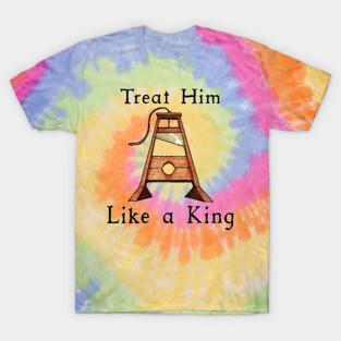 Guillotine, Treat a Man Like a King T-Shirt