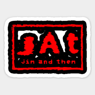 Jim and Them Wolf Pack Magnet