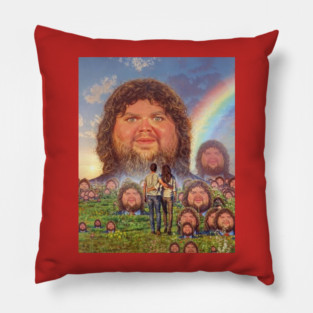 Weird JD Vance Face Dank Meme Pillow