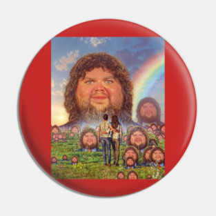 Weird JD Vance Face Dank Meme Pin