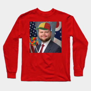 JD Vance is Weird Meme Long Sleeve T-Shirt