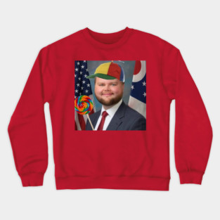 JD Vance is Weird Meme Crewneck Sweatshirt