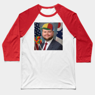 JD Vance is Weird Meme Baseball T-Shirt