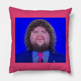 Weird JD Vance Face Meme Pillow