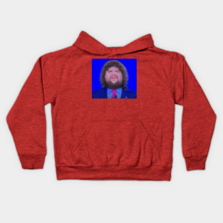 Weird JD Vance Face Meme Kids Hoodie