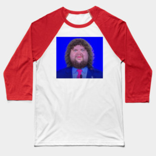 Weird JD Vance Face Meme Baseball T-Shirt