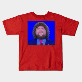Weird JD Vance Face Meme Kids T-Shirt