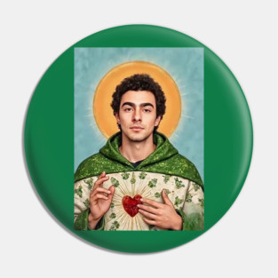 St. Luigi Meme Pin