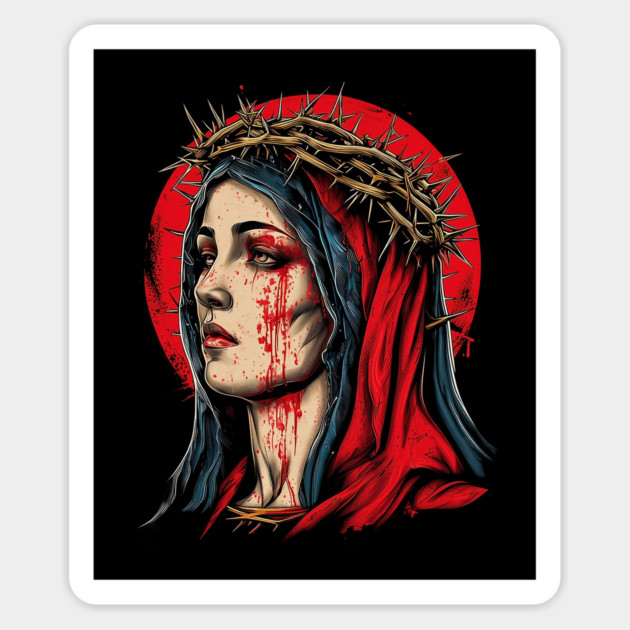 Seven Sorrows of Mary Magnet by animegirlnft