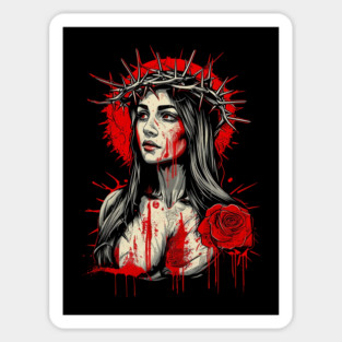 Virgin Mary Our Lady of Sorrows Magnet