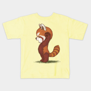 Red Panda surprised Kids T-Shirt