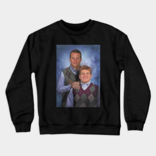 Drake Maye & Tom Stepbrothers Crewneck Sweatshirt
