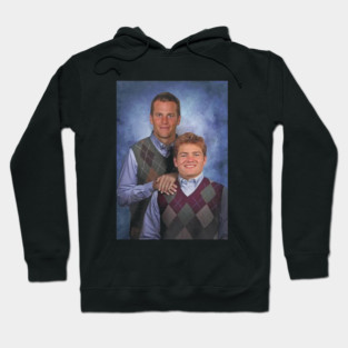 Drake Maye & Tom Stepbrothers Hoodie