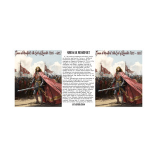 Scottish Vikings - Simon de Montfort going to Battle T-Shirt