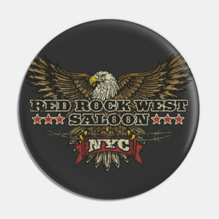 Red Rock West Saloon Pin