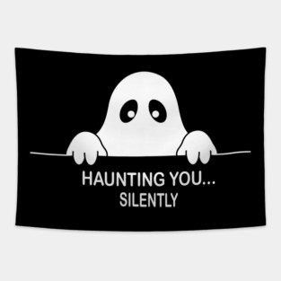 Silently Haunting You Tapestry