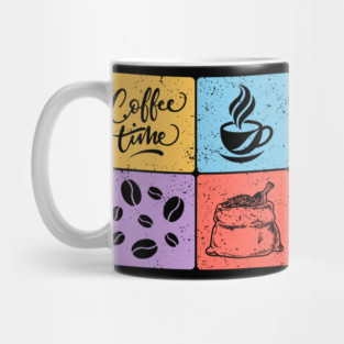 Coffee Time Vintage Aesthetic Design Mug