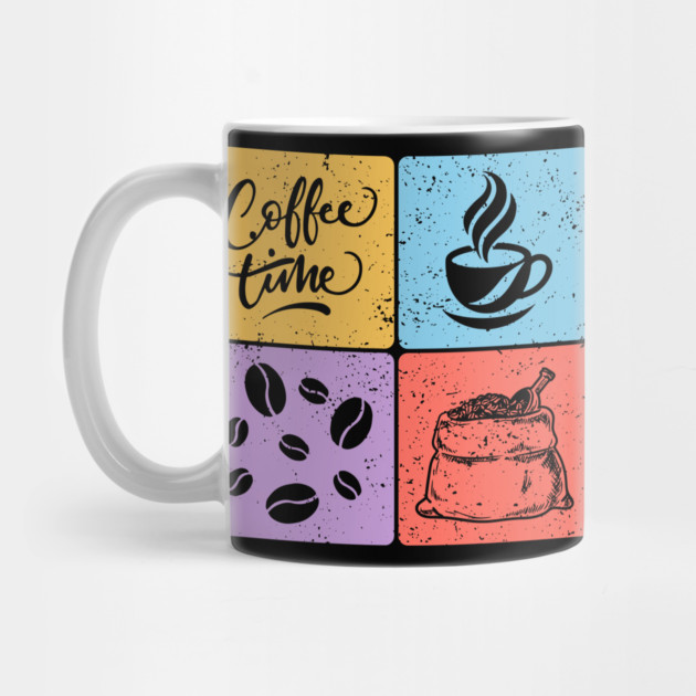 Coffee Time Vintage Aesthetic Design by TuncGK