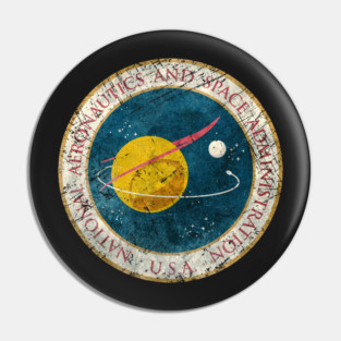 NASA Vintage Seal Pin